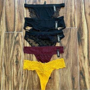 BootayBag NWT Multi-Style Panty Lot Size M